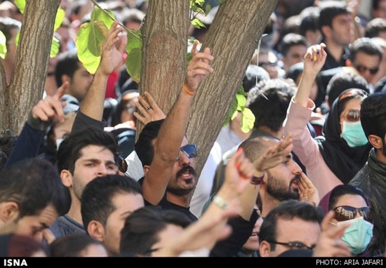 تجمع ضداسید‌پاشی‌ در اصفهان +عکس