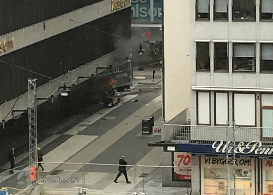 حمله تروریستی در استکهلم سوئد
