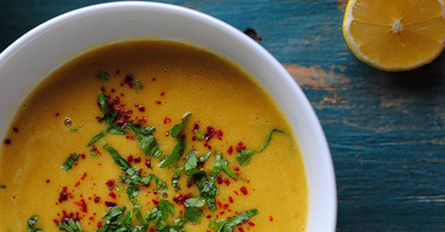 طرز تهیه سوپ عدس برای بیماران مبتلا به کرونا