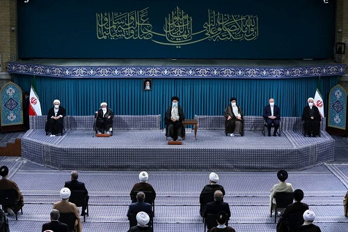 دیدار میهمانان کنفرانس وحدت اسلامى با رهبری