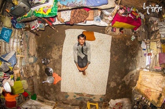 تصاویر هوایی جالب از اتاق خواب افراد در کشورهای مختلف