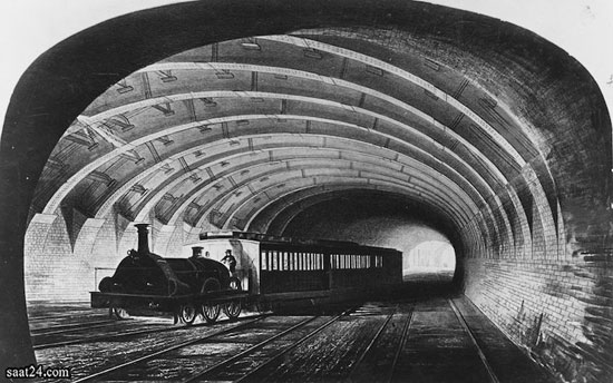 متروی لندن در 152 سال پیش +عکس