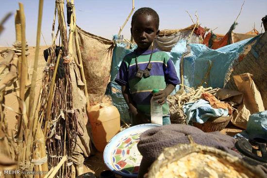 عکس: آوارگان سودانی‎