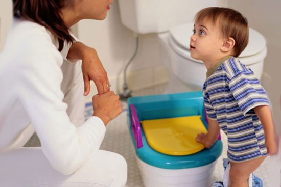 کودک‌تان از دستشویی رفتن فرار می‌کند؟