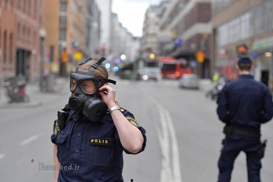حمله تروریستی در استکهلم سوئد