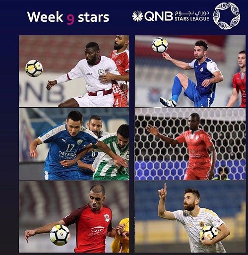 رفیعی در بین 6 بازیکن برتر لیگ قطر