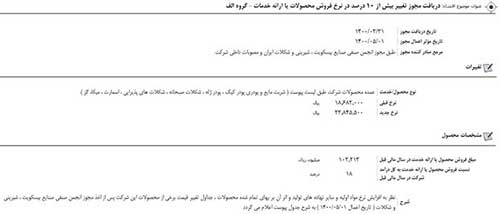 بیسکوییت و شکلات هم گران شد