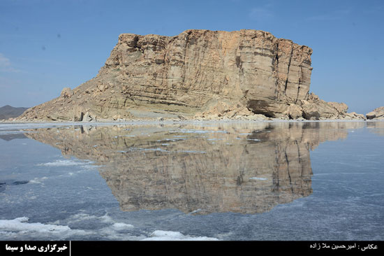 عکس: دریاچه ارومیه زنده شد