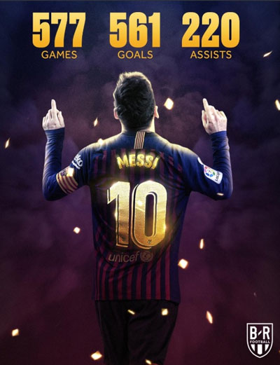 شماره ۱۰ بارسلونا به مسی رسید