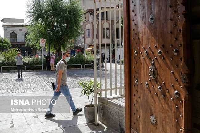 قدیمی‌ترین در کاخ گلستان باز شد