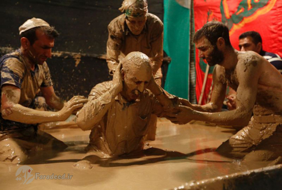 گزارش خبرگزاری‌ فرانسه از «گل‌مالی» عاشورا