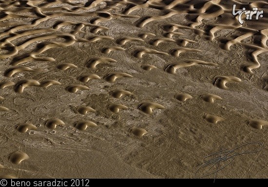 تپه‌های شنی بزرگترین منطقه ماسه‌ای دنیا