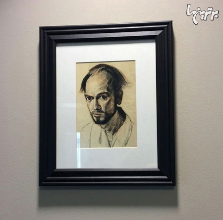 تاثیر آلزایمر در نقاشی از چهره خود +عکس