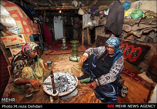 تصاویر: زاغه نشینان شیراز