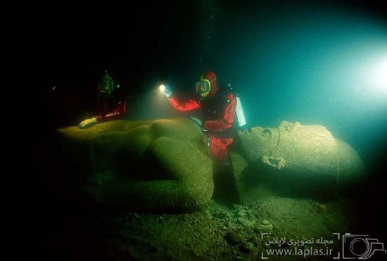 شهر مصری 1500 ساله زیر دریا +عکس