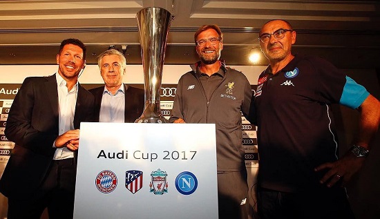 4 سرمربی بزرگ آماده Audi Cup