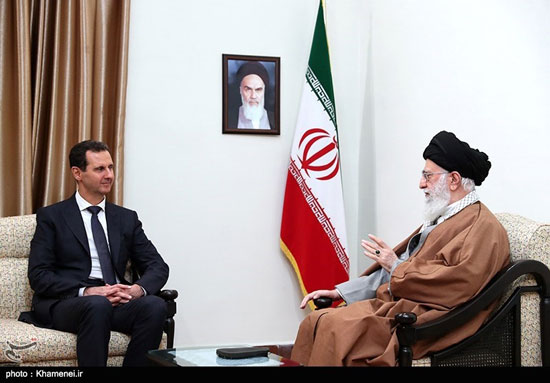 دیدار رئیس‌جمهوری سوریه با مقام معظم رهبری