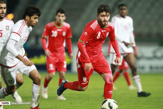 گزارش تصویری از صعود مقتدرانه جوانان فوتبالیست ایران