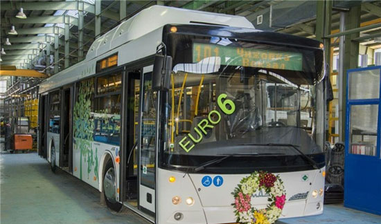 تولید اتوبوس شهری با تکنولوژی روز اروپا در تبریز