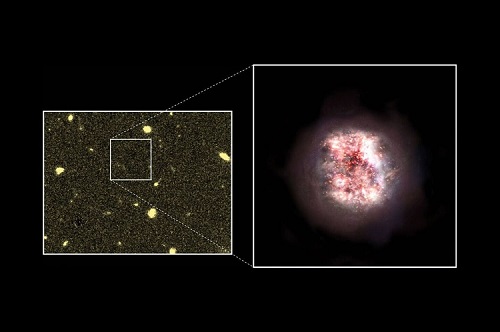 کشف دو کهکشان از تاریخ آغازین هستی