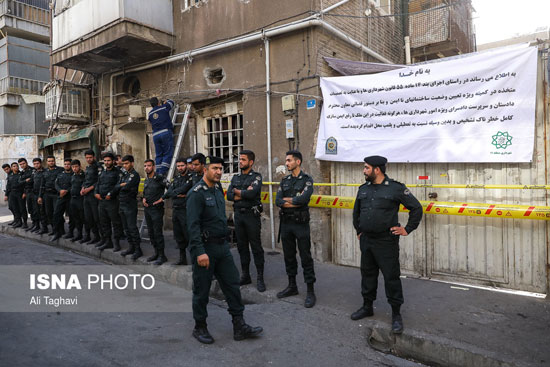 پاساژ فرسوده و نا ایمن «دراکولا» پلمب شد