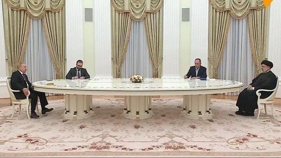 علت میز بزرگ ملاقات رئیسی و پوتین