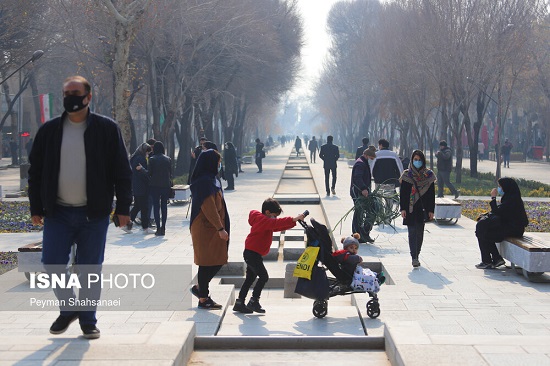 آلودگی هوای اصفهان در آلوده‌ترین روز سال