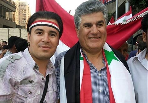 پسر جمال عبدالناصر درمیان طرفداران اسد