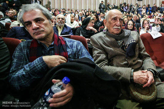 تصاویر تجلیل از پدرسالار سینمای ایران