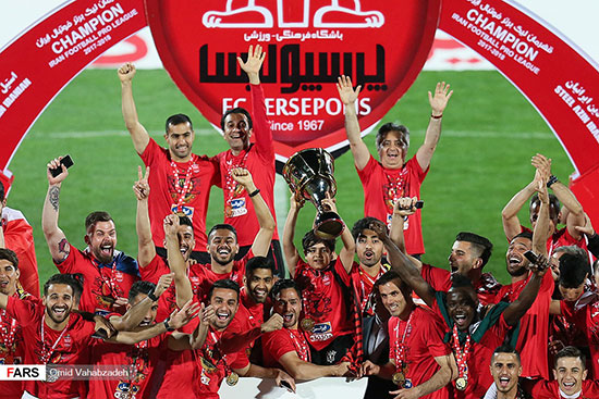 جشن قهرمانی پرسپولیس در لیگ برتر