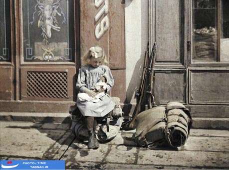 عکس های نادر رنگی از جنگ جهانی اول