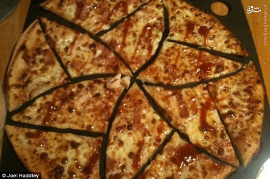 روش ریاضی‌ برای تقسیم مساوی پیتزا!