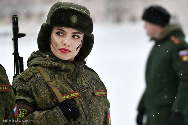 زنان در ارتش روسیه‎