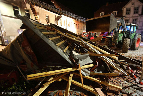عکس: وقوع طوفان مرگبار در آلمان