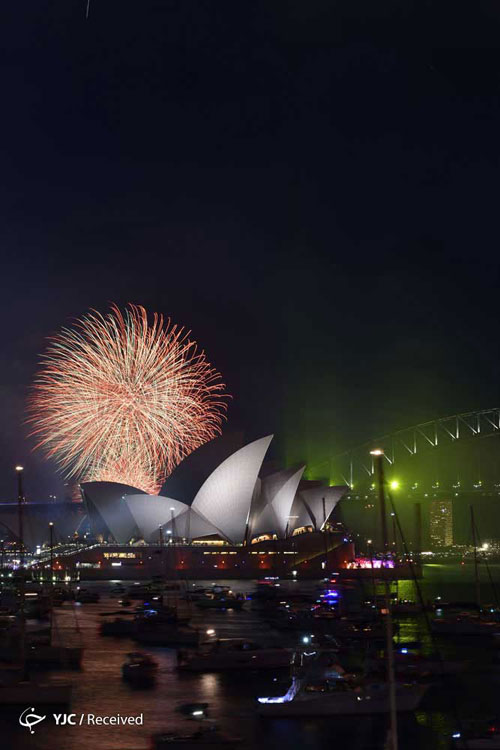عکس: جشن آغاز سال نو در سیدنی