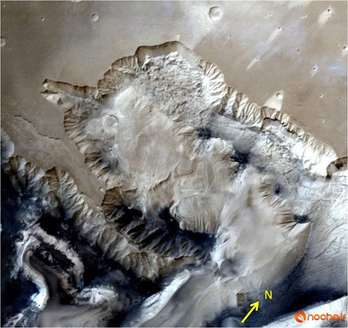 تصاویر سه‌بعدی زیبا از ژرف‌دره‌ی عظیم مریخ