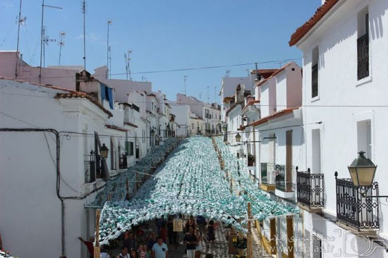 جشنواره بی نظیر گلهای کاغذی در پرتغال