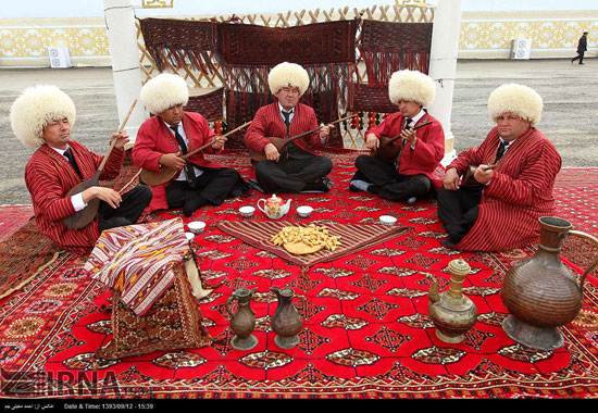 عکس: لباس سنتی ترکمن ها