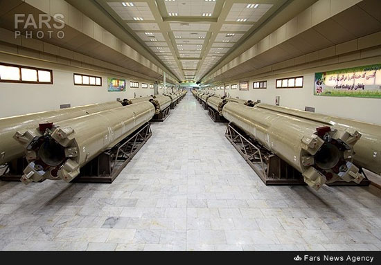 تصاویری از توان موشکی ایران