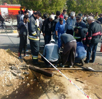 دزدی از شاه لوله انتقال نفت در بوشهر