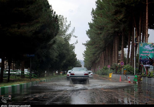 پیش‌بینی بارش باران پنج روزه در ۲۰ استان