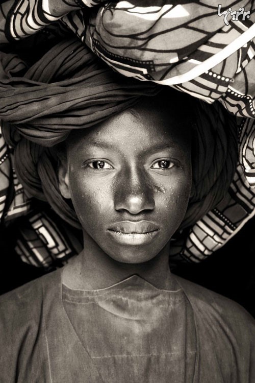پرتره های متفاوت از اهالی قبایل آفریقایی