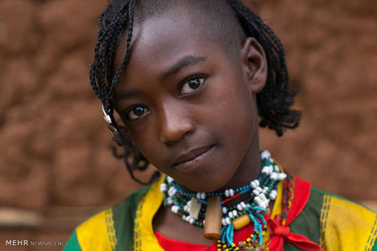 چهره‌های متفاوت بومیان آفریقا‎