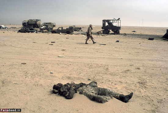 شکست صدام در حمله به کویت +عکس