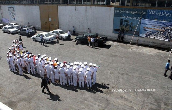 ورود کشتی کُره ای به ایران +عکس