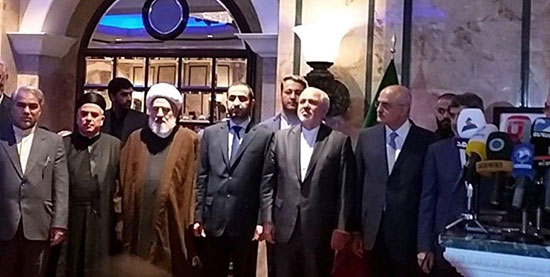 ظریف در مراسم روز ملی جمهوری اسلامی در لبنان