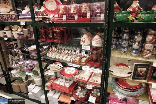 تصاویر: فروش تزئینات کریسمس در تهران